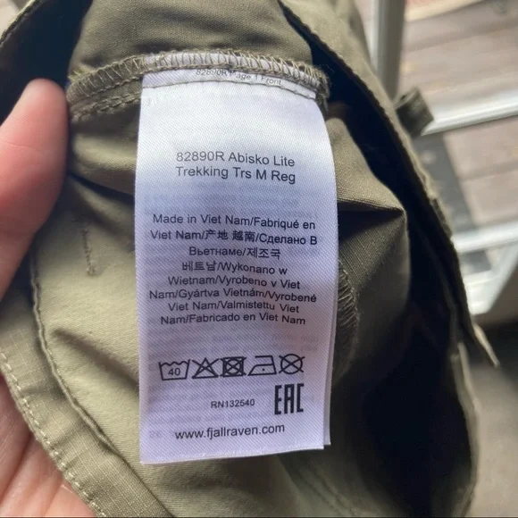 Fjallraven | Abisko Mens Lite Trekking Trousers M Regular - Picture 9 of 10